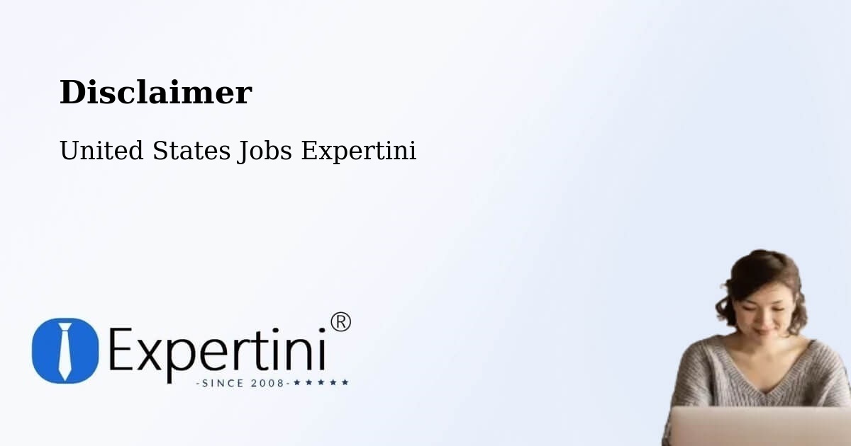Disclaimer – Novato - United States Jobs Expertini